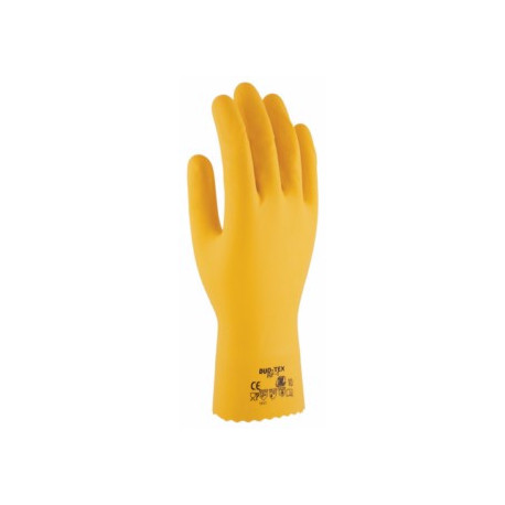 Guante Quimico M08 33cm 3l Latex Ama Duo Tex Floc. Rf-1 T-8