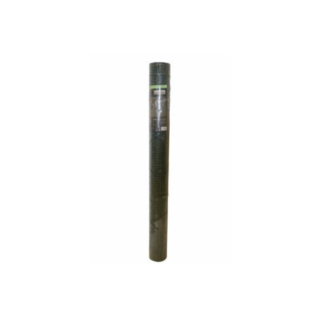 Malla Cerc Electros. 19x19x0,7mm 0,5x5m Acero Pvc Nivel
