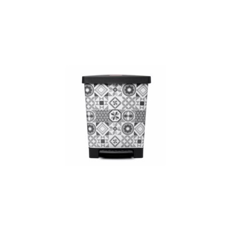 Cubo Bas. Recicl. 23l/390x300x335 C/pedal Pl Hidraulic Tatay