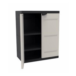 Armario Orden 70x44x88cm 2b Neg/bei Res Titanium