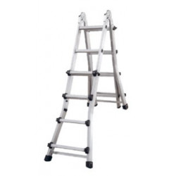 Escalera Ind.mult Tijera 8+8 Telesc Alu Nivel