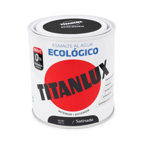 Esmalte Acril Sat. 250 Ml Ne Al Agua Ecologico Titanlux