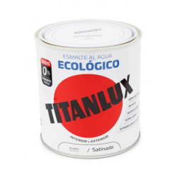 Esmalte Acril Sat. 250 Ml Bl Al Agua Ecologico Titanlux