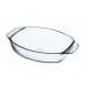 Fuente Horno Rect 35x23/30x20cm C/asa Borosilicato Classic P