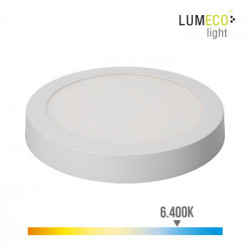 Foco Downlight Rdo 20w 1500lm 6400k  Ø22,5x4cm Alu/plast Bl