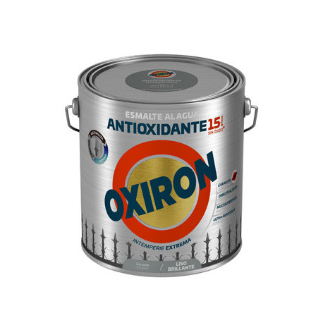 Esmalte Antioxi. Bri. 2,5 Lt Gr/per Ext. Liso Titan Oxiron A