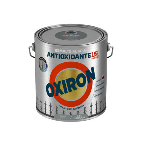 Esmalte Antioxi. Sat. 2,5 Lt Gr/per Ext. Liso Titan Oxiron A