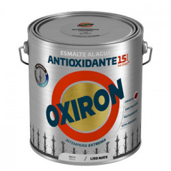 Esmalte Antioxi. Mate 2,5 Lt Bl Ext. Liso Titan Oxiron Al Ag