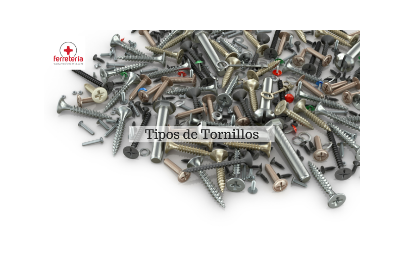 ¿Qué tipos de tornillos existen?