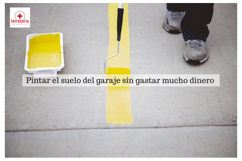 Pintar el suelo del garaje rápido y sin gastar mucho dinero