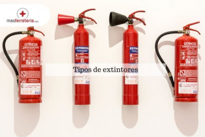 Tipos de extintores y sus funciones