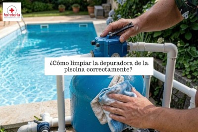 ¿Cómo limpiar la depuradora de la piscina correctamente?